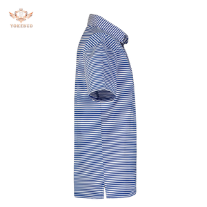 YOKEBUD Men's Teal <b>Blue</b> 100% Cotton for <b>Polo</b> <b>Shirt</b> Breathable T <b>Shirt</b> Short Sleeve Solid Print Casual Classic Fit for Daily - Product Image 4