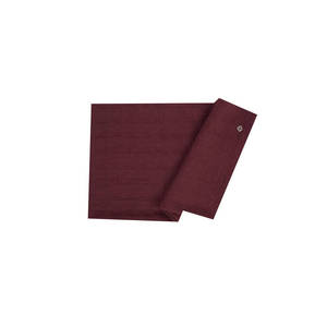 Écharpe en viscose jacquard pied-de-poule bordeaux 65x200 - Ensemble écharpe, gants et chapeau - Product Image 1