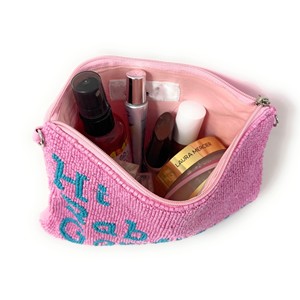 กระเป๋าใส่เหรียญประดับลูกปัดสุดน่ารักสำหรับเป็นของขวัญวันวาเลนไทน์สุดเก๋สำหรับผู้หญิง กระเป๋าคลัทช์ทำมือสำหรับใส่เครื่องสำอาง - Product Image 3