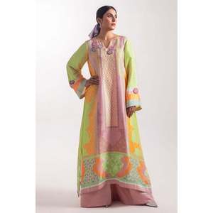 Ensemble chemise et dupatta Aelia Bohemian Spring - Tissu respirant - Product Image 5