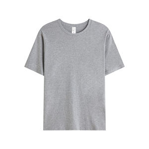 T-shirt vierge de haute qualité pour hommes et femmes en gros Accepter LOGO personnalisé de haute qualité T-shirt court pour hommes - Product Image 3