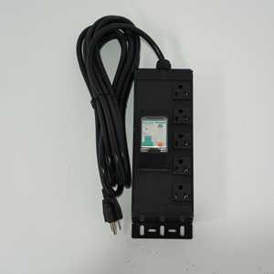 Regleta de Enchufes AMBOHR de Alta Calidad con 5 Tomas de Corriente Alterna, 220V, Interruptor y Protección Contra Sobrecarga, Corriente Nominal de 13A - Product Image 1