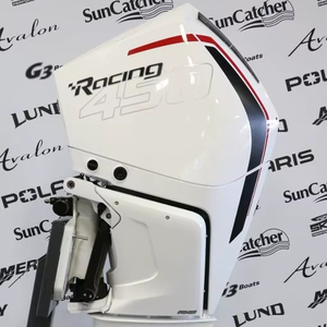 Moteur hors-bord 4 temps Mer-cu-ryz 450R CF XL LH BLANC de haute qualité - Product Image 1