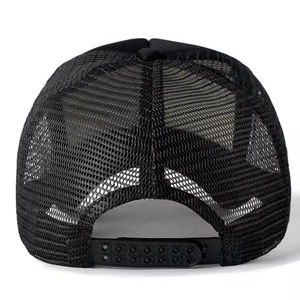 Best Custom Designer 5 Panel Baseball <b>Hat</b> <b>for</b> <b>Men</b> Sports Puff Embroidery Hip Hop Style Metal Buckle Wholesale Trucker Cap - Product Image 5