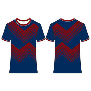 OEM Impression par sublimation personnalisée T-shirt de sport en polyester à séchage rapide pour hommes 100% coton de haute qualité - Product Image 3