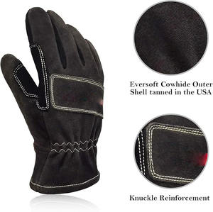 Guante de Bombero, Guantes Resistentes al Calor y a las Llamas para Seguridad contra Incendios - Product Image 2