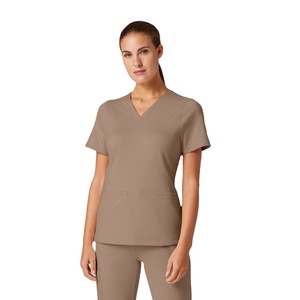 Haut de base professionnel pour femmes, léger, extensible et respirant, pour le personnel médical et infirmier, modèle 2026 - Fournisseur - Product Image 1