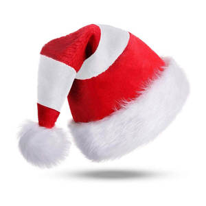 Chapeaux Chapeau de Père Noël Cadeaux de Noël Produits de jouets Noël Confortable Chapeaux de Noël de haute qualité pour enfants Prix raisonnable OEM - Product Image 5