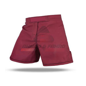 Pantalones cortos MMA ligeros para hombre al por mayor con logotipo personalizado último diseño para gimnasio deportes casual patrón sólido - Product Image 6