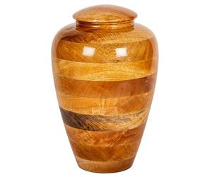 Handcrafted ไม้เผาศพ Urn อนุสรณ์ที่ระลึกสไตล์วินเทจไม้เบิร์ช Urn สัตว์เลี้ยง Handcrafted - Product Image 3