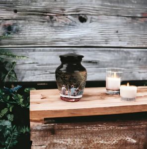 Urnas Funerarias de Pesca para Padre e Hijo, para Cenizas Humanas, Urna de Cremación Masculina y Femenina, Urna para Cenizas Humanas de Adultos, Tamaño Personalizado - Product Image 4