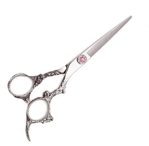 กรรไกรตัดผมมืออาชีพพร้อมด้ามมังกรใบมีดสแตนเลสคมสำหรับผู้ชายและผู้หญิงเครื่องมือความงามงานตามสั่ง - Product Image 1