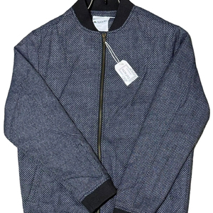 Veste matelassée en polyester de haute qualité pour hommes, manteau d'hiver à capuche en toile, plumes de canard, logo à l'avant, doublure en laine, vente en gros ODM - Product Image 4