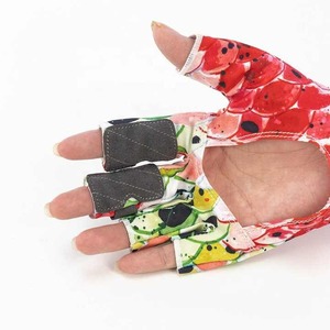 Guantes de Pesca de Nylon/Spandex Impermeables de Medio Dedo, Personalización OEM al por Mayor, con Logotipo Personalizado por Sublimación, Unisex - Product Image 4