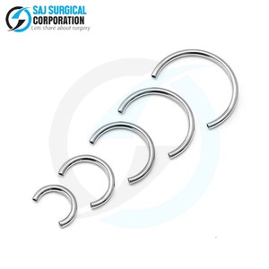 Anillo nasal profesional para ganado, acero alemán esterilizable para Hospital para higiene en uso clínico veterinario - Product Image 3