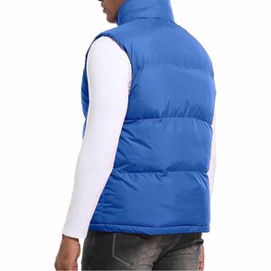 Veste matelassée imperméable à manches courtes fabriquée sur mesure par OEM, prix d'usine, best-seller, pour hommes, téléchargée par Dress Sports - Product Image 3