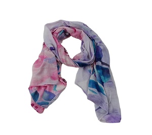 Modal algodón Multicolor Digital impreso diseño Floral largo al por mayor sombreros nuevo abrigo mujer bufanda textura extremadamente suave - Product Image 2