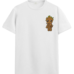 เสื้อยืดผู้ชายแบบเรียบง่ายเสื้อยืดผ้าฝ้ายนุ่มสบาย - Product Image 1