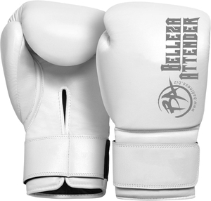 Professional 12oz Adult Boxing Gloves Custom Logo <b>Lace</b>-up Design Genuine Leather Material <b>Black</b> Color - Product Image 2