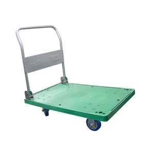 Carrinho de caminhão de mão para plataforma resistente, carrinho para armazém, com capacidade de 300kg, plataforma resistente, Herdar, exportador do Vietnã