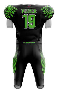 Uniformes de fútbol americano de nuevo diseño, sublimación impresa, estilo único, gran oferta, equipo de fútbol de talla grande - Product Image 5