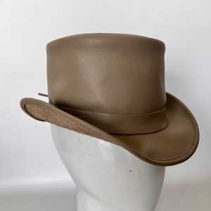 Chapeau de cowboy occidental en cuir imprimé unisexe, taille XXL réglable, décontracté, quatre saisons, pour adultes - Product Image 2