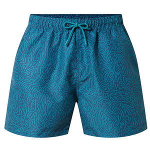 กางเกงชายหาดลำลองลายดอกไม้ แห้งเร็ว ทรงหลวม ยืดหยุ่นเล็กน้อย ไซส์ใหญ่ สไตล์ฮาวาย สำหรับเล่นเซิร์ฟ  นำเข้า - Product Image 1