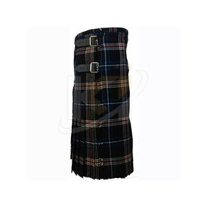 Qualité supérieure Vente à chaud Tartan pour hommes Kilts Nouveau style Couleur unie Fabriqué en Kilts Tartan pour hommes de haute qualité - Product Image 3