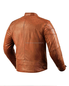 Chaquetas de Motociclismo Ligeras para Mujer 2026, Chaqueta de Cuero Genuino Transpirable con Cierre Frontal Estilo Biker - Product Image 2