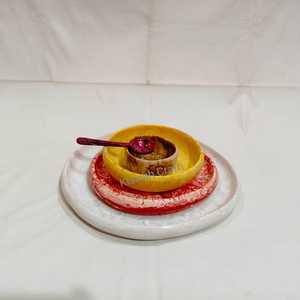 Platos de servicio de resina epoxi ecológicos hechos a mano de excelente calidad para cuencos de postres de frutas - Product Image 1
