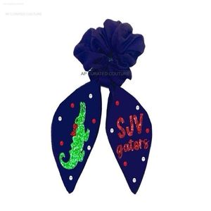 Accesorios para el cabello Scrunchie con cuentas personalizadas, colección de equipos de día de juego para Niñas para trabajar y jugar - Product Image 3