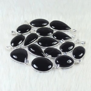 <b>Top</b> Quality Amazing Natural Smoky Quartz High Polished Loose Gemstone Silver <b>Overlay</b> Bezel Pendant Fashion Women Jewelry - Product Image 6