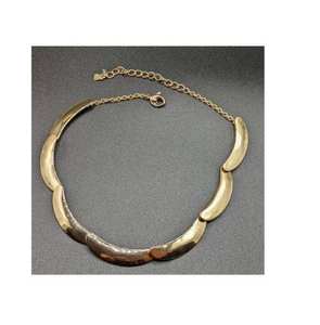 Elegante Collar de Latón, Cadena Tipo Gargantilla, Diseño Atractivo, Estilo Vintage, Collar de Latón Pulido Brillante, Superventas - Product Image 3
