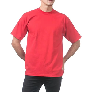 T-shirt en coton de haute qualité, broderie, délavage à l'acide, impression directe par injection, t-shirt lourd pour homme, vintage, vente en gros - Product Image 5