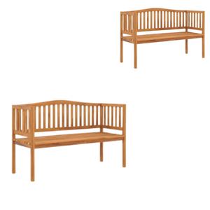 Bancs de jardin nouveau design Bancs en bois Bancs de patio Mobilier d'extérieur en bois pour parcs et installations de loisirs - Product Image 5