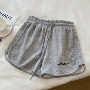 Shorts pour femmes légers, respirants, écologiques, anti-rides, séchage rapide, en polyester/coton, design personnalisé, grandes tailles - Product Image 1