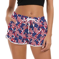 Short de bain élégant et essentiel pour les vacances, en tissu doux et aéré, coupe confortable, idéal pour les voyages d'été, short de plage pour femme