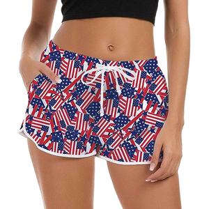 Shorts de Baño Elegantes y Esenciales para Vacaciones, Tela Suave y Fresca, Ajuste Cómodo, Viajes de Verano, Shorts de Playa para Mujer - Product Image 3