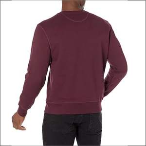 Sweat-shirts pour hommes en coton lourd MONO, impression numérique, respirants, coupe classique, automne - Product Image 6