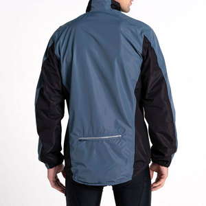 Veste de cyclisme, de randonnée, de course à pied et de livraison de nourriture imperméable et légère avec logo personnalisé pour hommes - Product Image 3