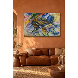 Fida Boccioni Dynamisme d'un cycliste Impression sur toile - Product Image 4