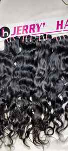 Máquina de extensiones de cabello Remy virgen indio de alta calidad, cabello humano sin procesar de onda profunda suelta de doble trama, 100 gramos Vixxen - Product Image 6