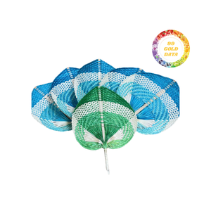 Éventails en bambou faits à la main de qualité supérieure-Artisanat exquis pour les célébrations culturelles et l'image de marque personnalisée - Product Image 5