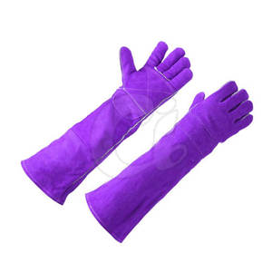 Guantes de soldador de cuero ajustables de alta calidad hechos en Pakistán Guantes de soldador de cuero hechos a medida - Product Image 2