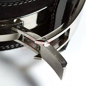 Ceinture de sécurité personnalisée réglable 10mm 13mm levier pour la dynamophilie et l'haltérophilie - Product Image 4