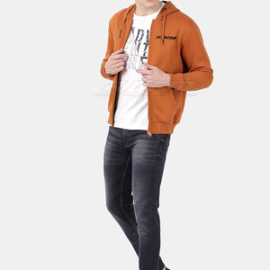 Sweat à capuche zippé pour homme, décontracté, léger, style streetwear, mode - Product Image 5