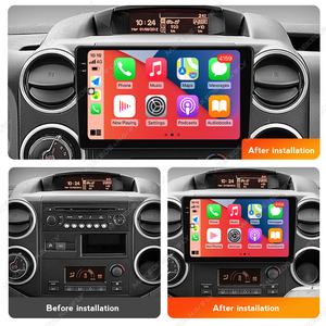 Navifly C30 <span class=keywords><strong>Plus</strong></span>, unidad principal de navegación para coche, pantalla Android para coche, Mp3, reproductor de vídeo, Radio para Citroen <span class=keywords><strong>Berlingo</strong></span> 2008-2019 - Product Image 2