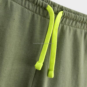 Pantalones Deportivos Casuales de Felpa para Hombre, Estilo Cargo, con Cordón, Cintura Media, Bordados, de Oxford, Poliéster y Algodón, Corte Regular - Product Image 2