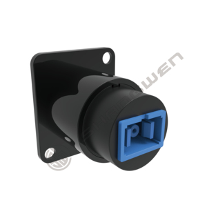 Coupleur de montage sur panneau à fibre <span class=keywords><strong>optique</strong></span> SC <span class=keywords><strong>adaptateur</strong></span> de montage fixe fileté intégré coupleur SC femelle à femelle réseau monomode - Product Image 3