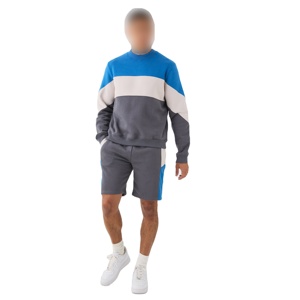 Ensemble deux pièces d'hiver personnalisé de grande taille en tissu léger et respirant pour les vêtements de plage décontractés et les sports de plein air - Product Image 5